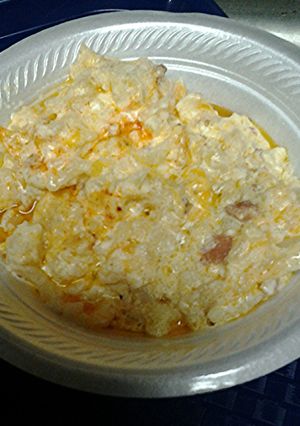 A picture of Loaded baked cauliflower.