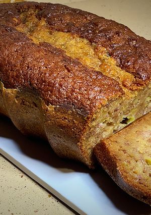 Una foto de Banana bread (con nueces)