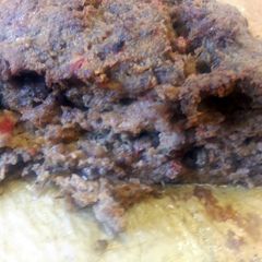 A picture of Hummus Meatloaf.
