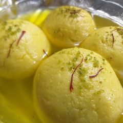 A picture of Rajbhog.