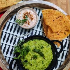 A picture of Coriander and garlic khichdi.