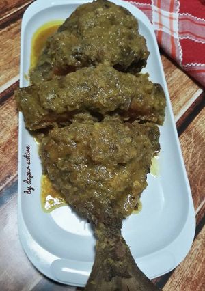 Foto resep Bawal Bumbu Kuning#Ketopad_Cp_Seafood