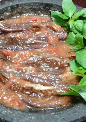 Foto resep Sambel Terong Penyet👍