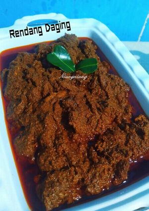 Foto resep Rendang daging sapi