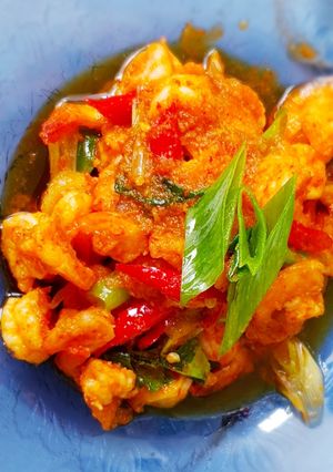 Foto resep Sambel goreng udang / Udang balado