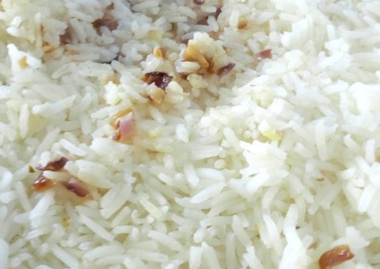 Steps to Make Quick Coconut rice