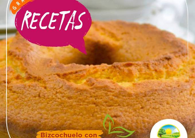 ¡bizcochuelo Con Harina De Coco🥥🥥! Receta De Grandiet BellaVista- Cookpad