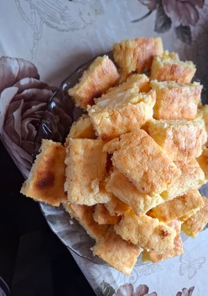 Grízes túrós süti recept fotója