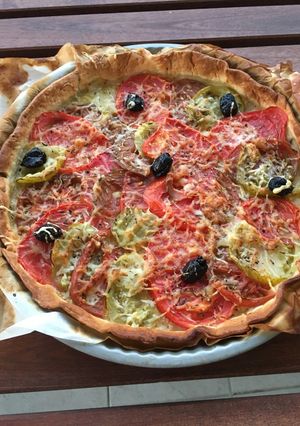 Une photo de Tarte à la tomate