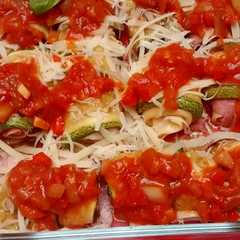 Una foto de Rollitos de zucchini