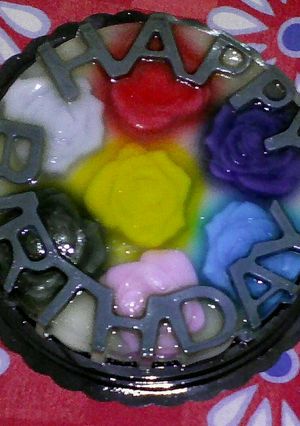 Foto resep Pudding rose birthday