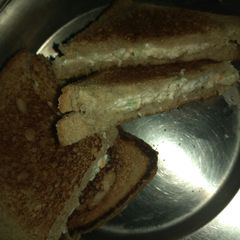 A picture of Curd mix veg sandwich.