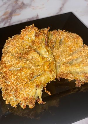 Una foto de Milanesas de coliflor