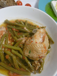 A picture of Chicken & Green Bean Pot Stew.