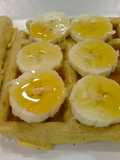 Waffles de avena