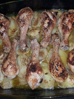 Una foto de 🍗Jamoncitos de pollo al horno🍗