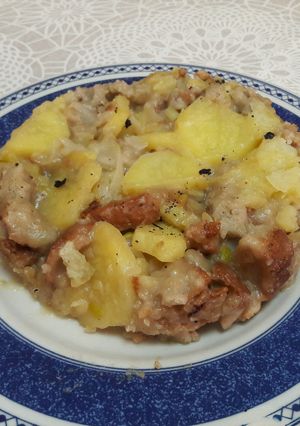 Foto principal de 🇪🇸 Tortilla "española" de pan sin harina, sin gluten y vegana 🍳