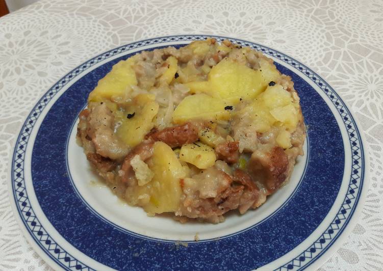 🇪🇸"Tortilla española" de pan sin harina, sin gluten y vegana
 🍳