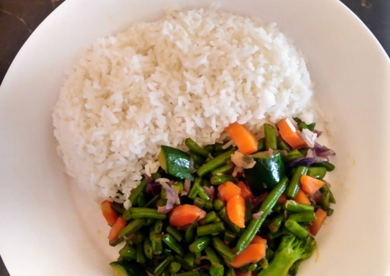 Stir fry veggies