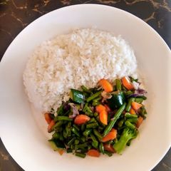 Stir fry veggies A picture of Stir fry veggies.