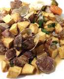 Carne de Porco à Alentejana