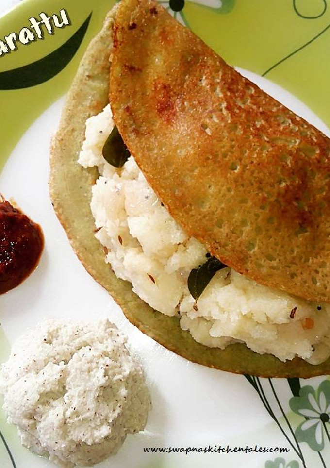 பெசரட்டு (மாங்க்டால் லெந்தில் க்ரீப்ஸ்) செய்முறை முக்கிய புகைப்படம்