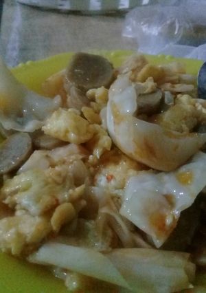 Foto resep Tumis kol telor bakso