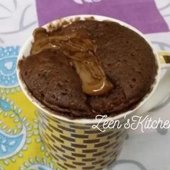 A picture of Microwave Nutella Mug Cake.
