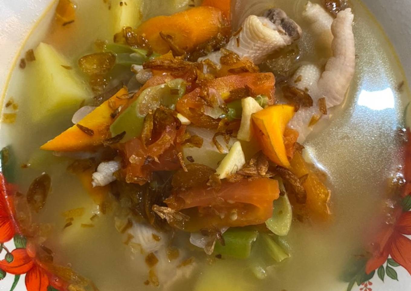 Sup Asam Ceker Ayam