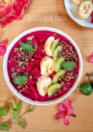 Foto resep Smoothiebowl Fruits