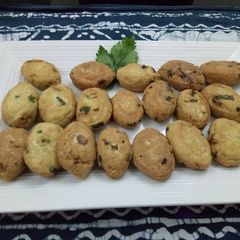 A picture of Perkedel Tahu - Tofu Fritters.
