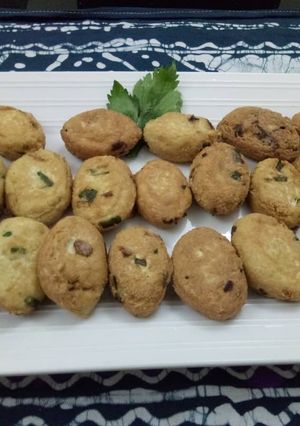 A picture of Perkedel Tahu - Tofu Fritters.
