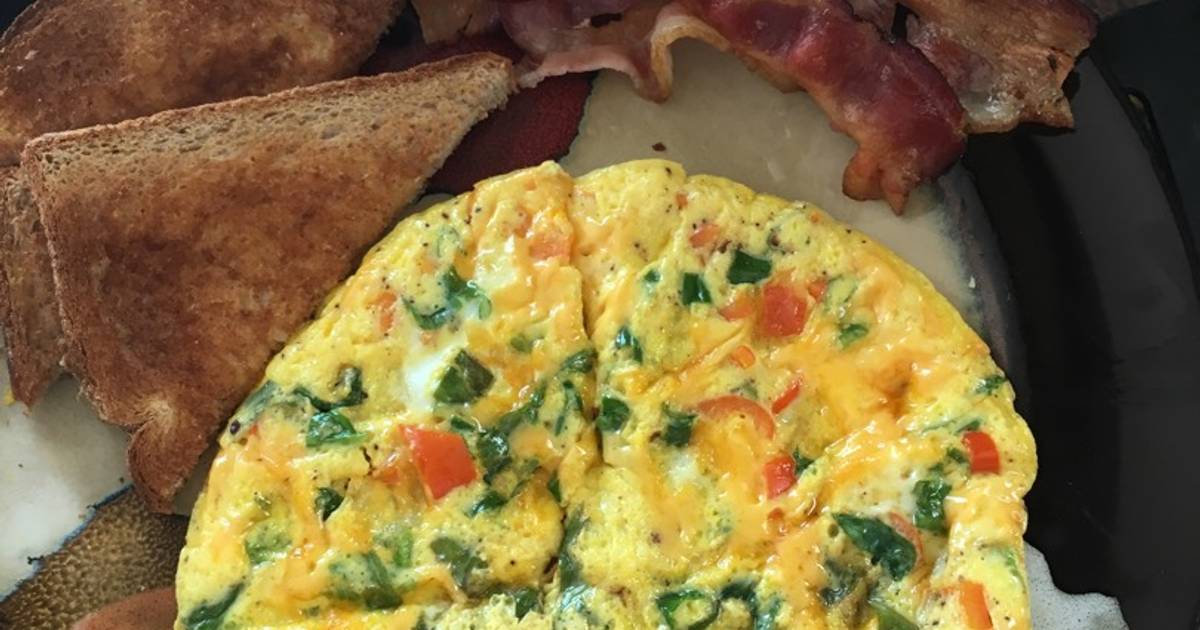 Waffle Iron Omelettes - The Cozy Cook