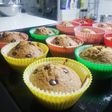 Muffins con chispas de chocolate 🍫