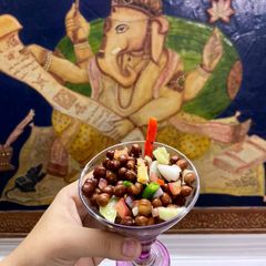 A picture of Chatpati Chana Chaat.