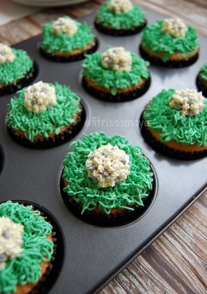 Foto resep Soccer Cupcakes