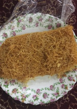 صورة لوصفة كيكه الشعيريه