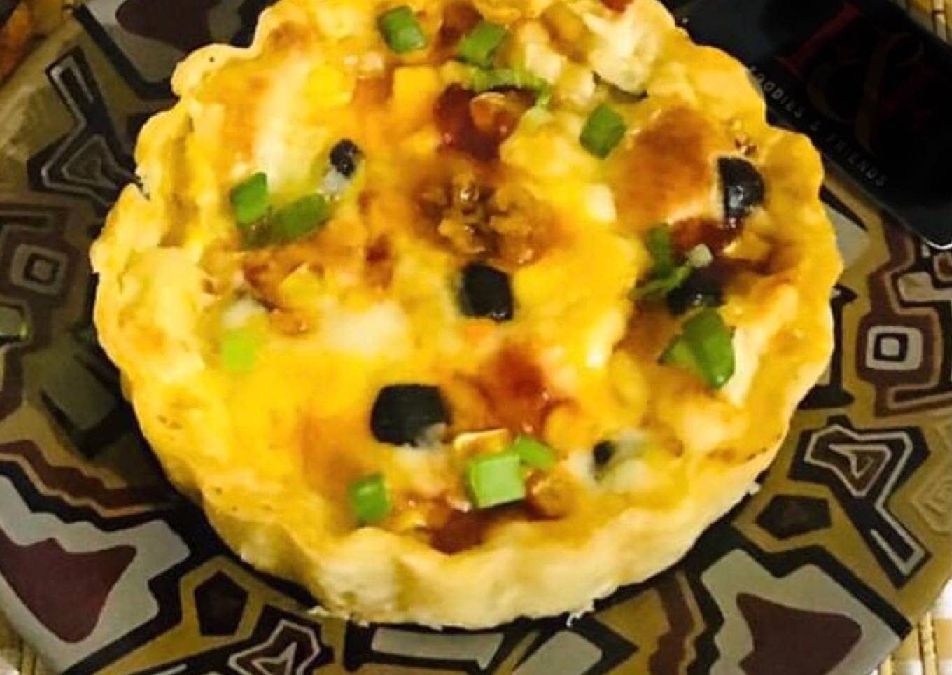 Baked cheesy pie