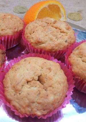 A picture of Orange Coconut Rock Muffins.