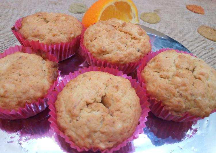 Orange Coconut Rock Muffins