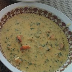A picture of Prawns coconut curry.
