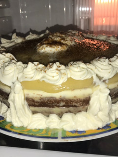 Una foto de Tarta de yema [MAMBO + OLLA GM]