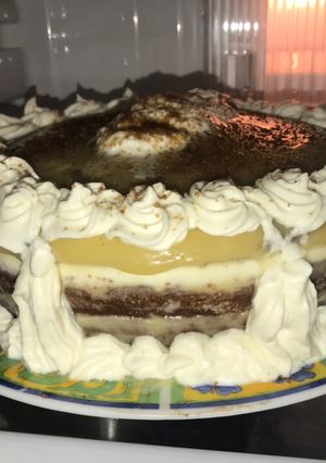Foto principal de Tarta de yema [MAMBO + OLLA GM]