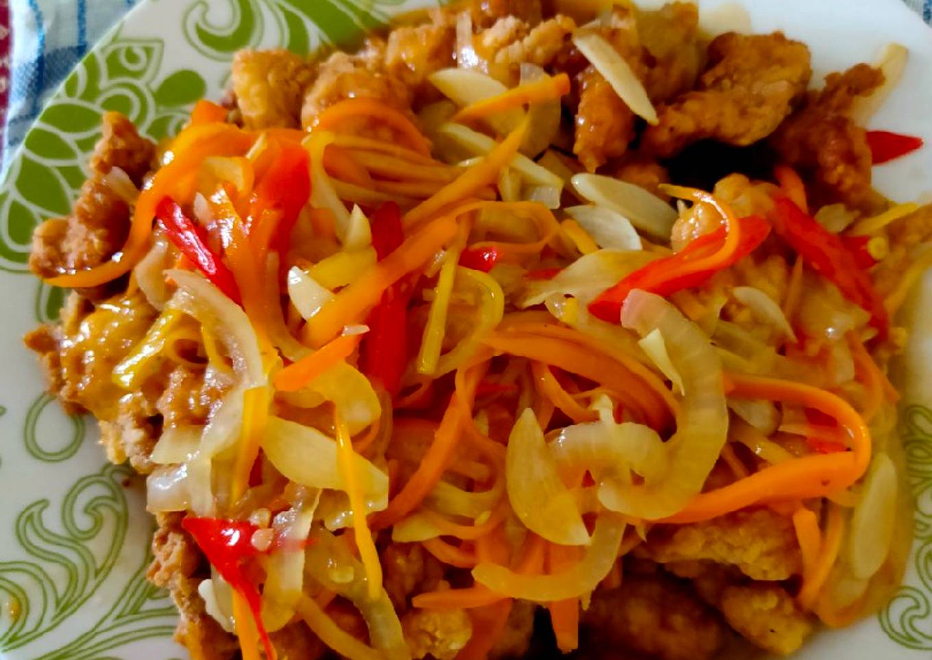 Ayam Asam Manis Tanpa Nanas