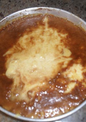 Una foto de Flan de auyama