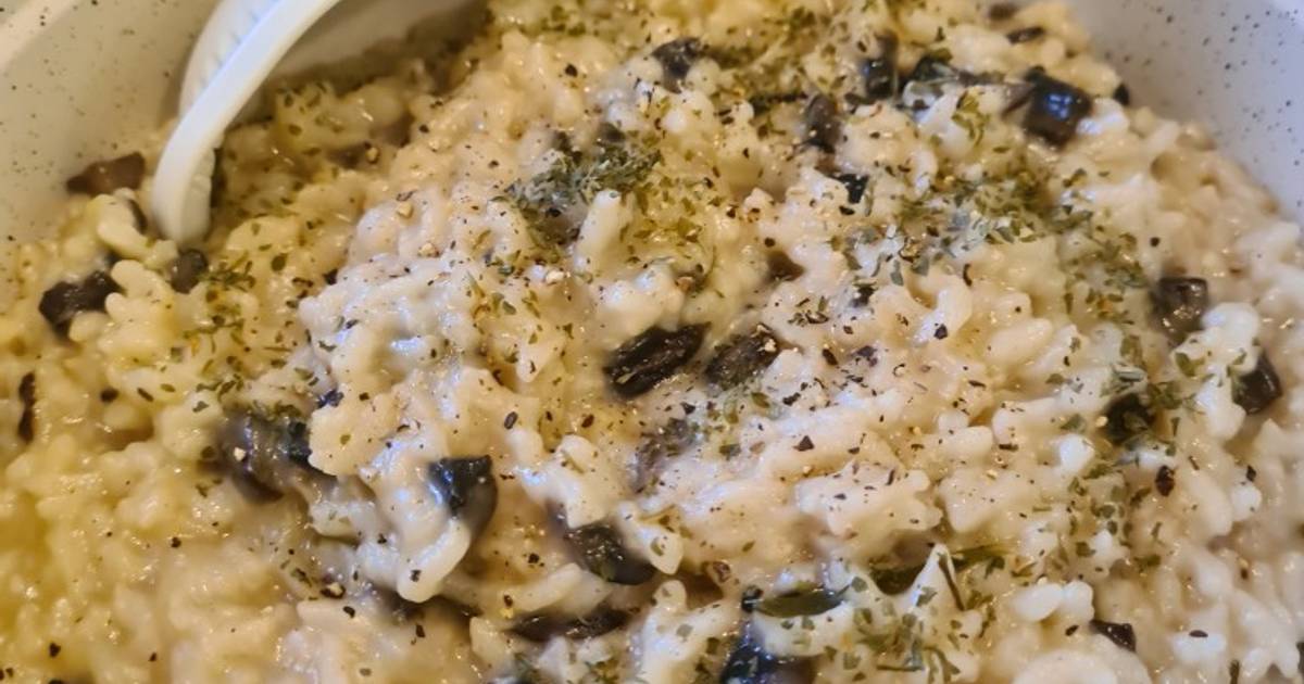 Mushroom Risotto (Pressure Cooker) Recipe by heidirecipebook Cookpad