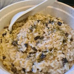 A picture of Mushroom Risotto (Pressure Cooker).
