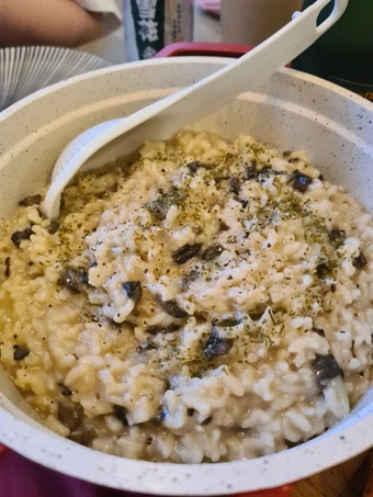 Recipe Mushroom Risotto (Pressure Cooker) the Delicious Can spoil the tongue