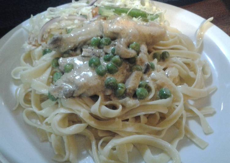 Recipe of Favorite Mums chicken winged fetuccine