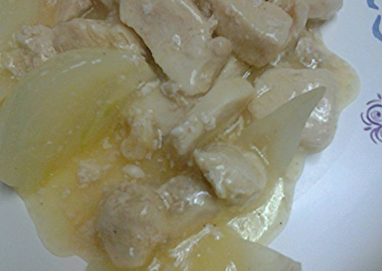 Recipe of Favorite Chicken and onion gravy